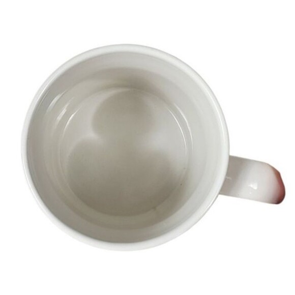 VTG 80s 90s Ceramic "Get Well Soon! You're Almost Out Of Sick Leave" Papel Mug - Picture 6 of 7